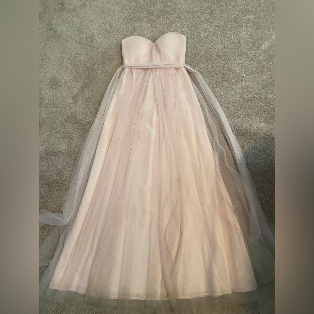 Jenny Yoo Collection Blush Tulle Bridemaids Dress